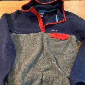 Rare Patagonia Snap T Hoodie